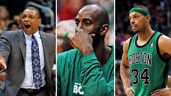 Doc Rivers, Kevin Garnett, Paul Pierce