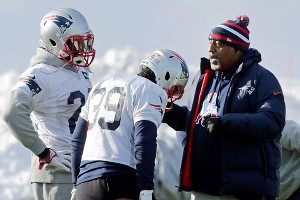 Ivan Fears, Stevan Ridley, Danny Woodhead