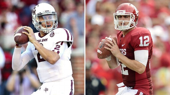 Johnny Manziel, Landry Jones