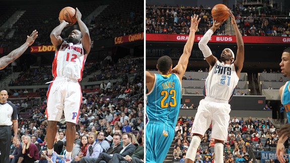 Will Bynum and Hakim Warrick