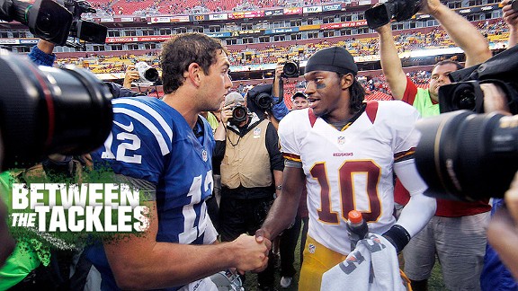 Andrew Luck and Robert Griffin III