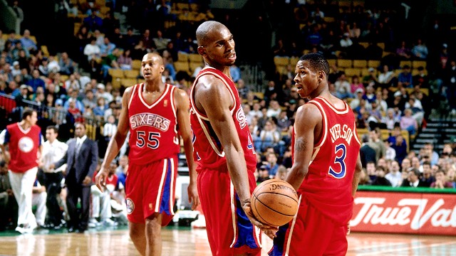 Allen Iverson and Jerry Stackhouse