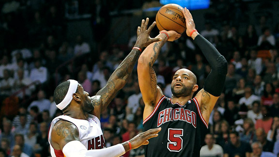 Carlos Boozer, LeBron James