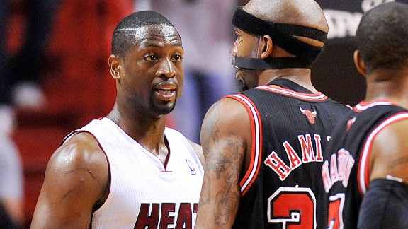 Dwyane Wade and Richard Hamilton