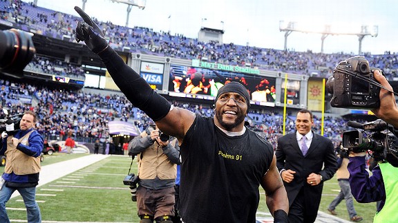 Ray Lewis, Ravens defense rise to occasion
