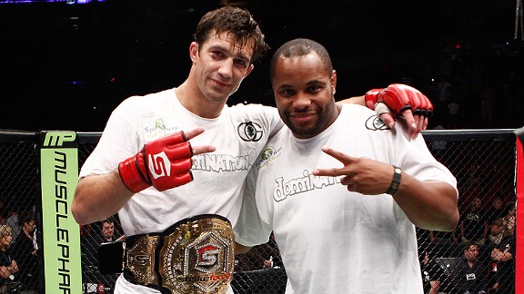 Luke Rockhold and Daniel Cormier