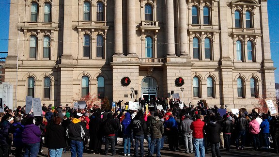 Protesters