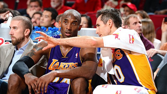 Kobe Bryant and Steve Nash