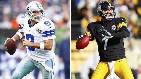 Tony Romo, Ben Roethlisberger