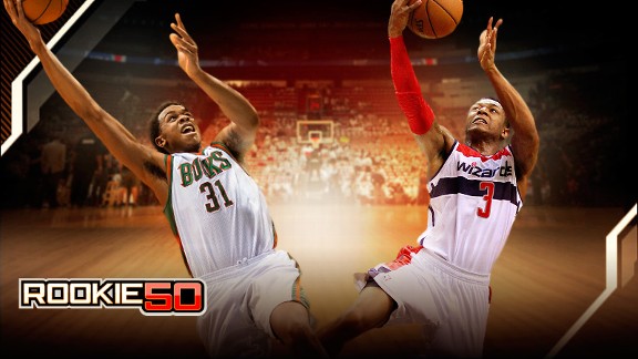 John Henson and Bradley Beal 