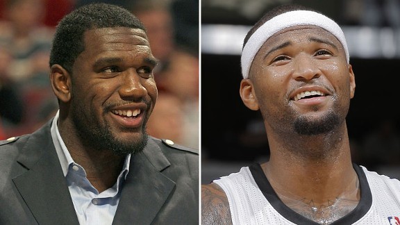 Greg Oden and DeMarcus Cousins