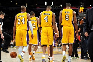 Los Angeles Lakers dejection