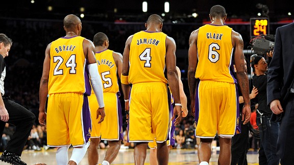 Los Angeles Lakers dejection