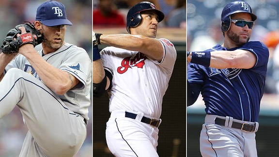 Kyle Farnsworth/Travis Hafner/Luke Scott