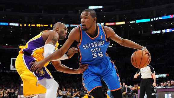 Kevin Durant, Kobe Bryant