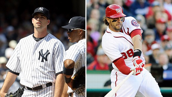 Boone Logan and Michael Morse