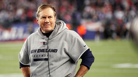 Bill Belichick, head coach of the New England Patriots