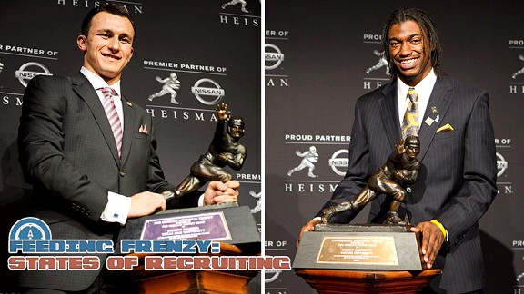 Johnny Manziel, Robert Griffin III