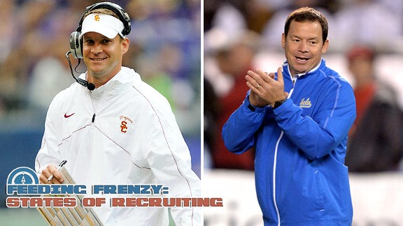 Lane Kiffin, Jim Mora