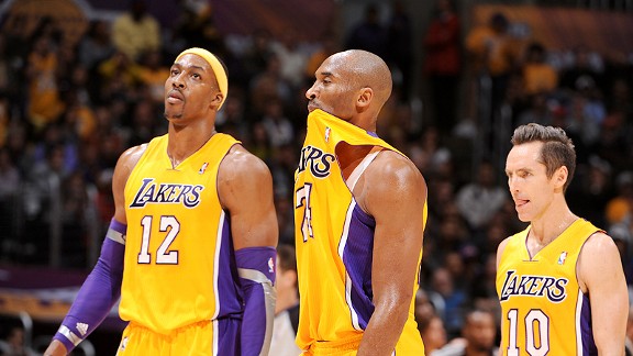 Los Angeles Lakers dejection