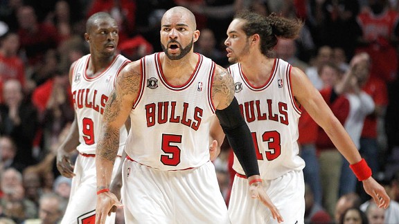 Carlos Boozer, Luol Deng, Joakim Noah
