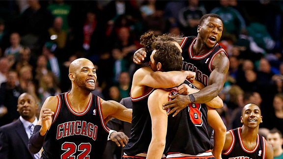 Marco Belinelli, Joakim Noah, Nate Robinson