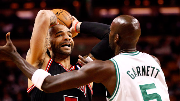 Carlos Boozer, Kevin Garnett