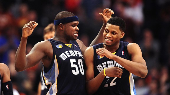 Zach Randolph and Rudy Gay