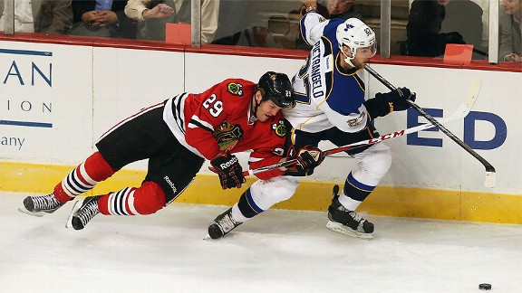 Bryan Bickell and Alex Pietrangelo