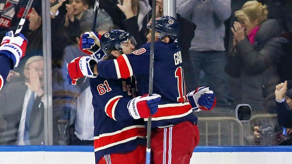 Rick Nash, Marian Gaborik