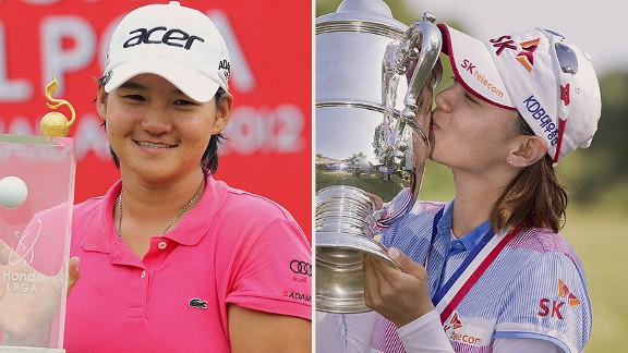 Yani Tseng and Na Yeon Choi