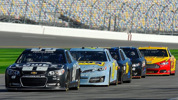 6 NASCAR Sprint Cup cars