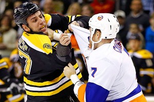 Milan Lucic, Matt Carkner
