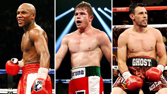 Mayweather, Guerrero & Alvarez
