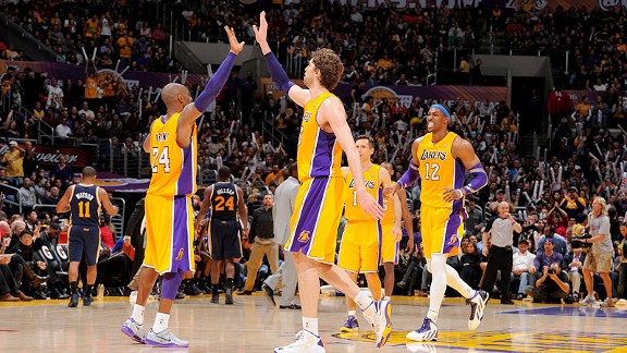 Kobe Bryant and Pau Gasol