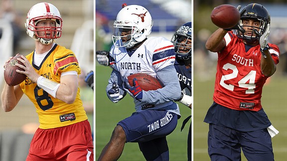 Mike Glennon, Marquise Goodwin and Marc Anthony