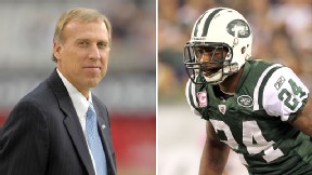 John Idzik and Darrelle Revis