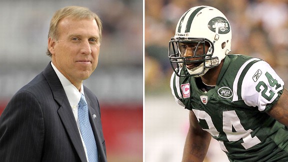John Idzik and Darrelle Revis