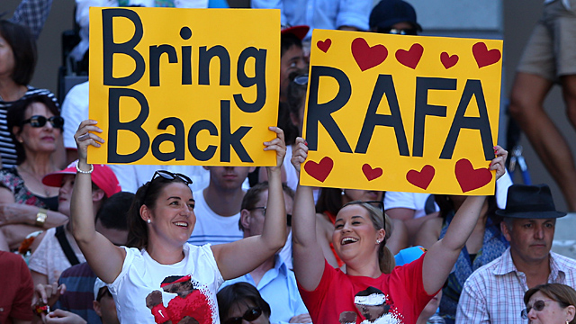 Rafa Nadal fans