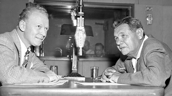 Red Barber, Babe Ruth