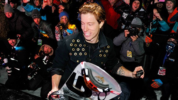 Shaun White at X Games Aspen 2013.