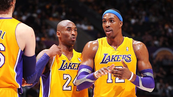 Kobe Bryant and Dwight Howard