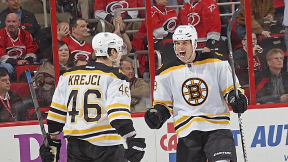 Nathan Horton, David Krejci