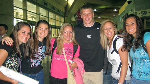 Collin Klein and Spani sisters