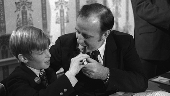 Roger Goodell and Charlie Goodell