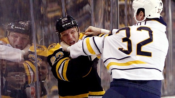 Shawn Thornton and John Scott