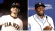 Marco Scutaro and Torii Hunter