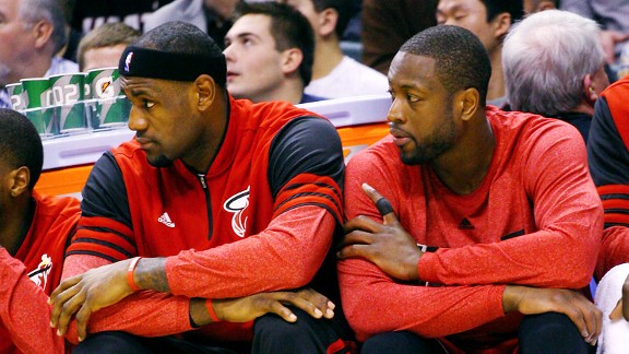 LeBron James, Dwayne Wade