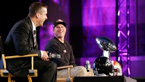 Jim Harbaugh and John Harbaugh