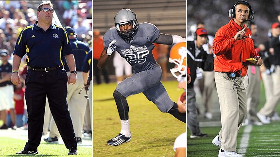 Brady Hoke, Lorenzo Carter, Urban Meyer